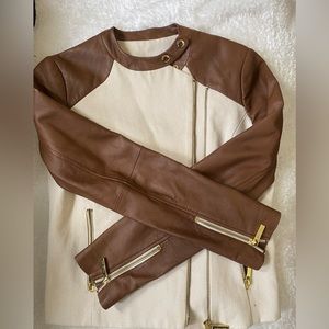 Michael Kors Moto Jacket sz 2